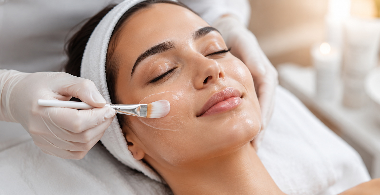 Tratamiento facial de medicina estética